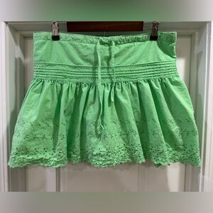 Vintage Polo  Jeans Company by Ralph Lauren Eyelet Skirt Rare Medium